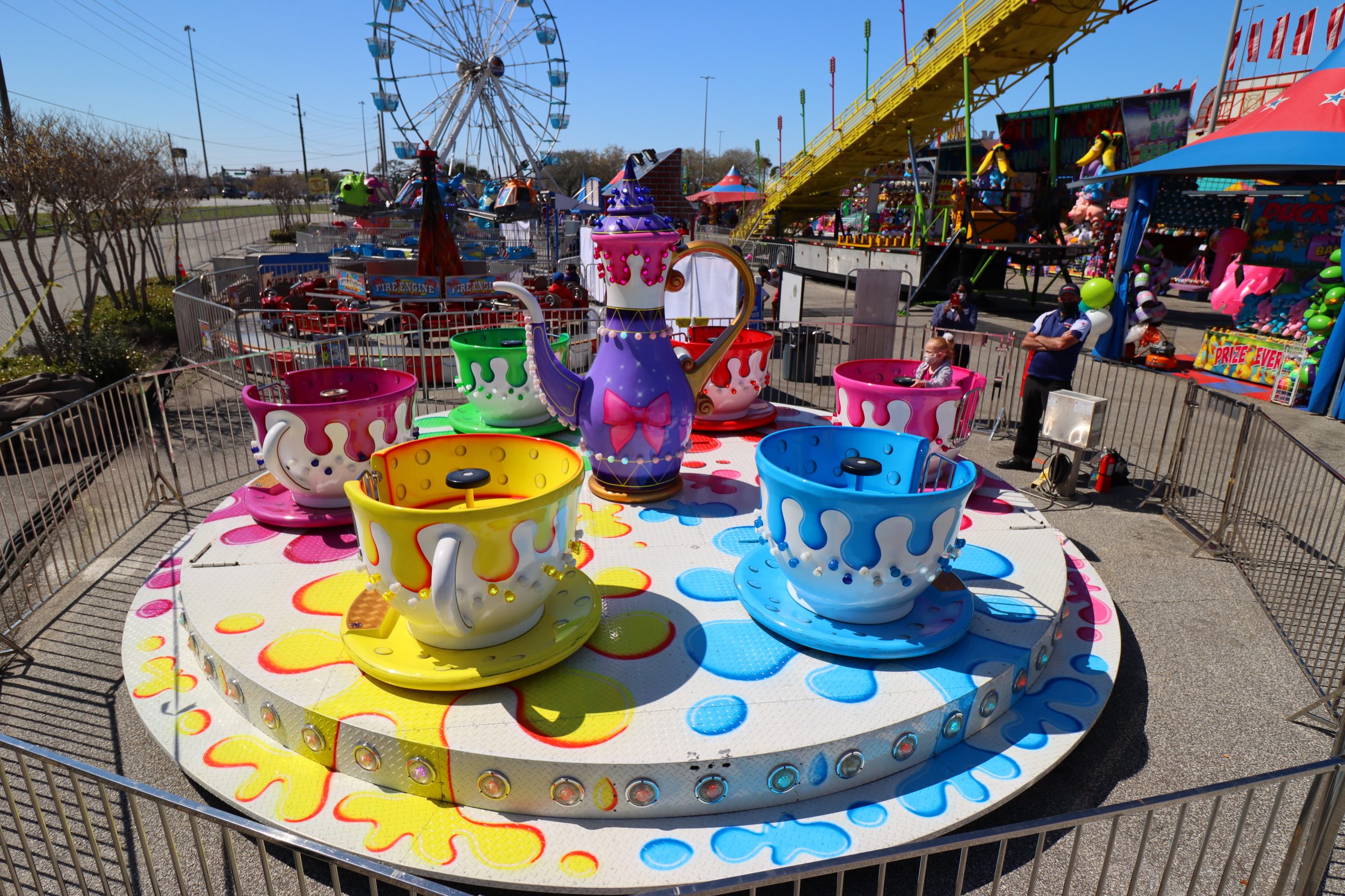 Tea Cups Dreamland Amusements