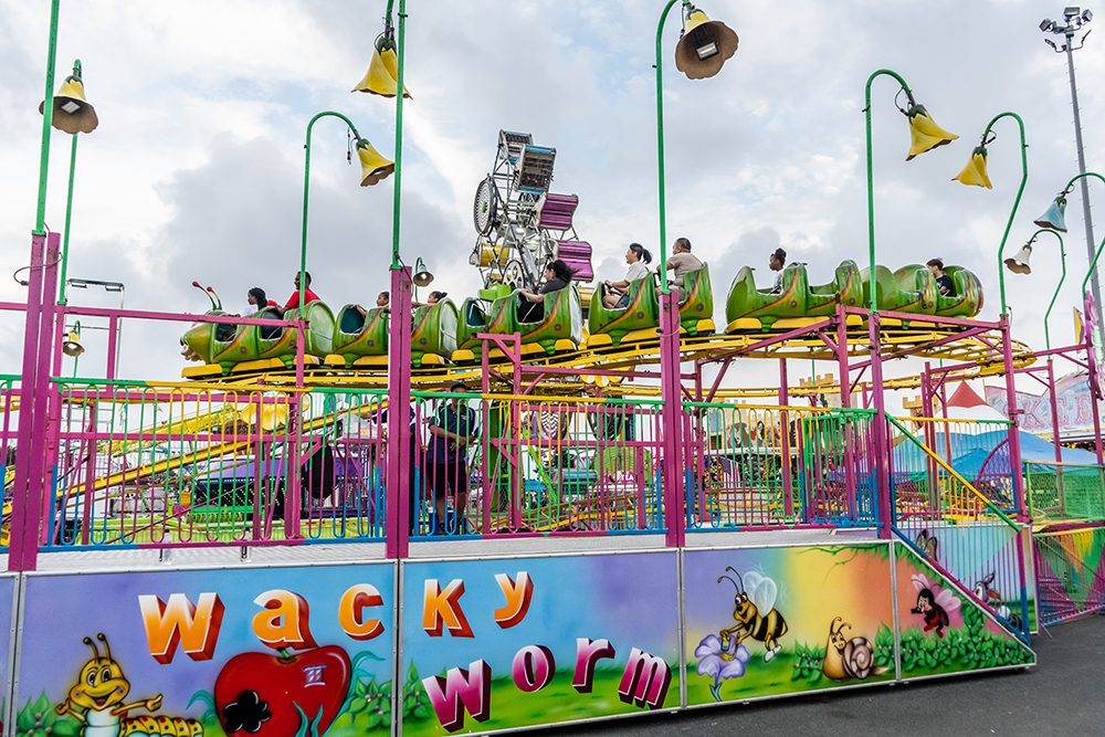 Outdoor Amusement Rides Wacky Worm