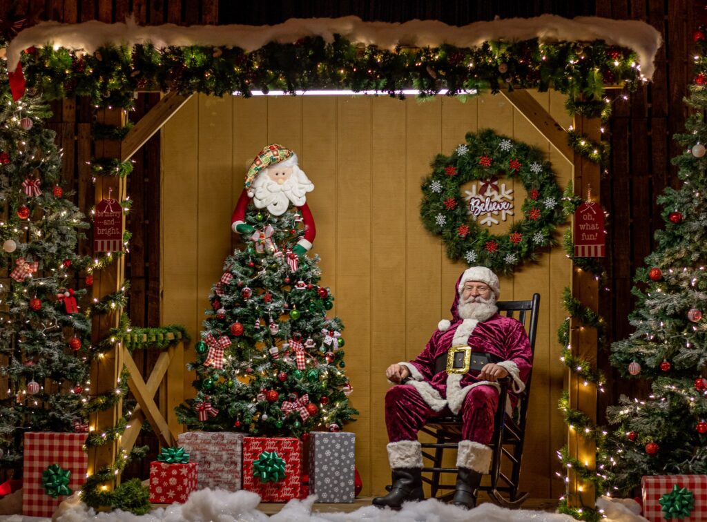 Hillsborough holidays Santa